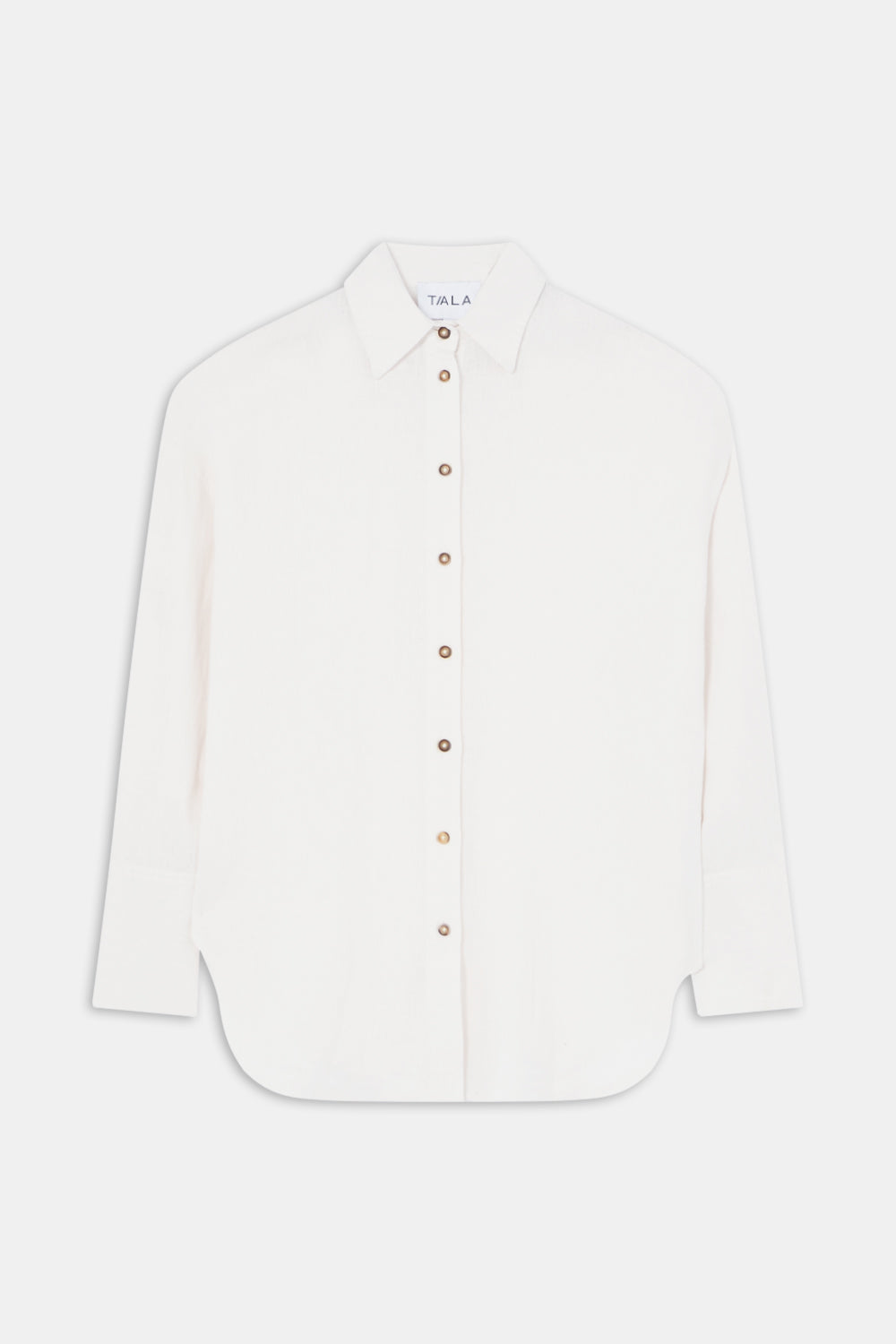 The Essential Linen Shirt - Coconut Milk