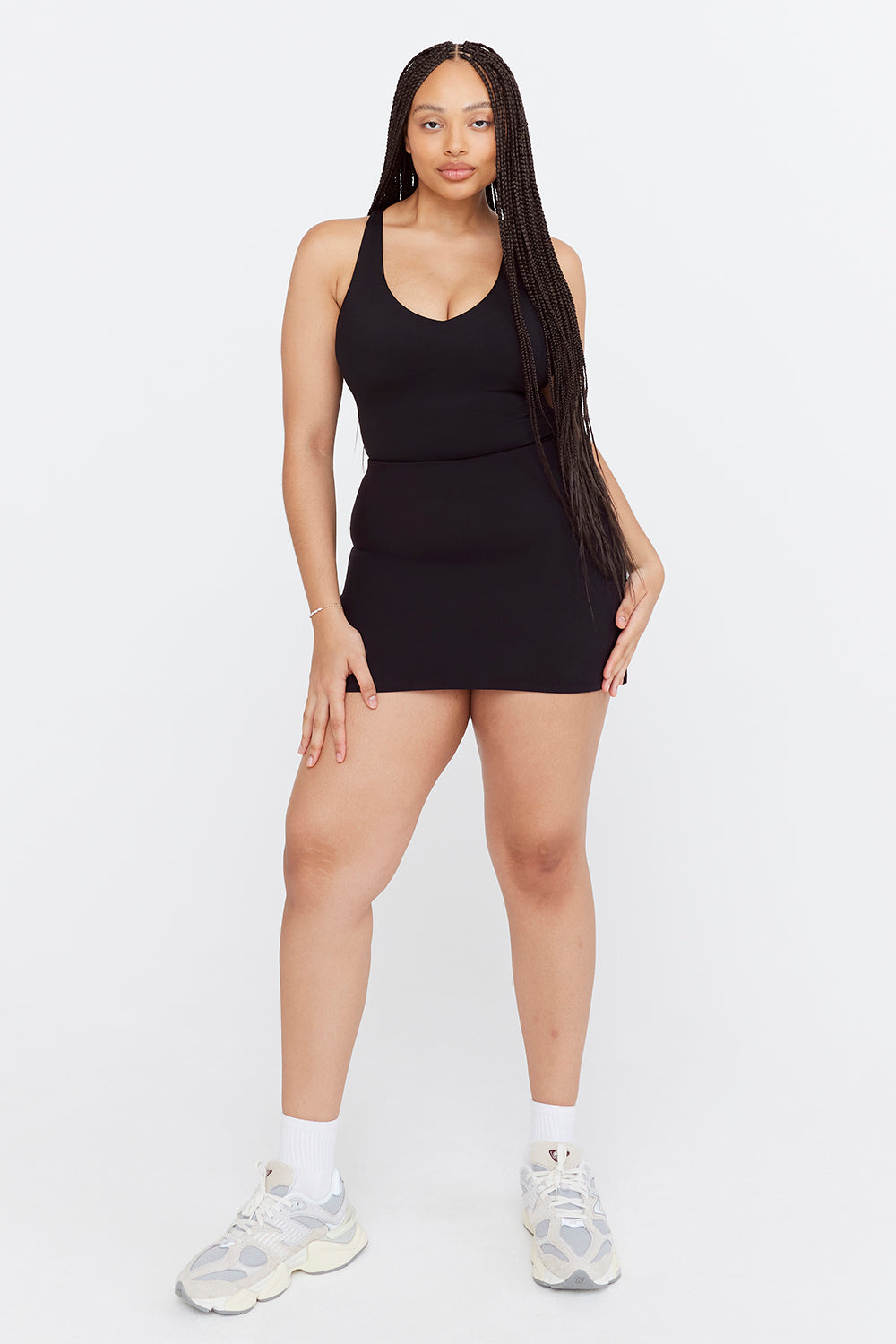 SkinLuxe Skort - Shadow Black