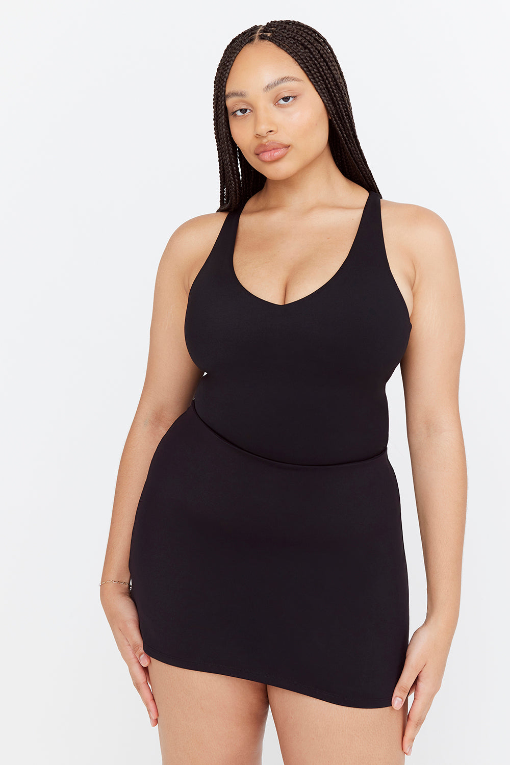 SkinLuxe Skort - Shadow Black