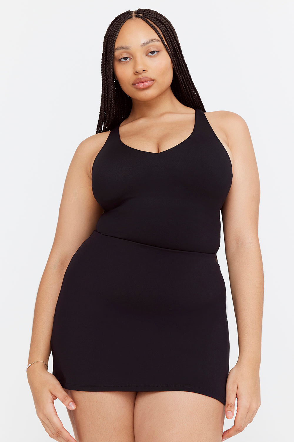 SkinLuxe Skort - Shadow Black