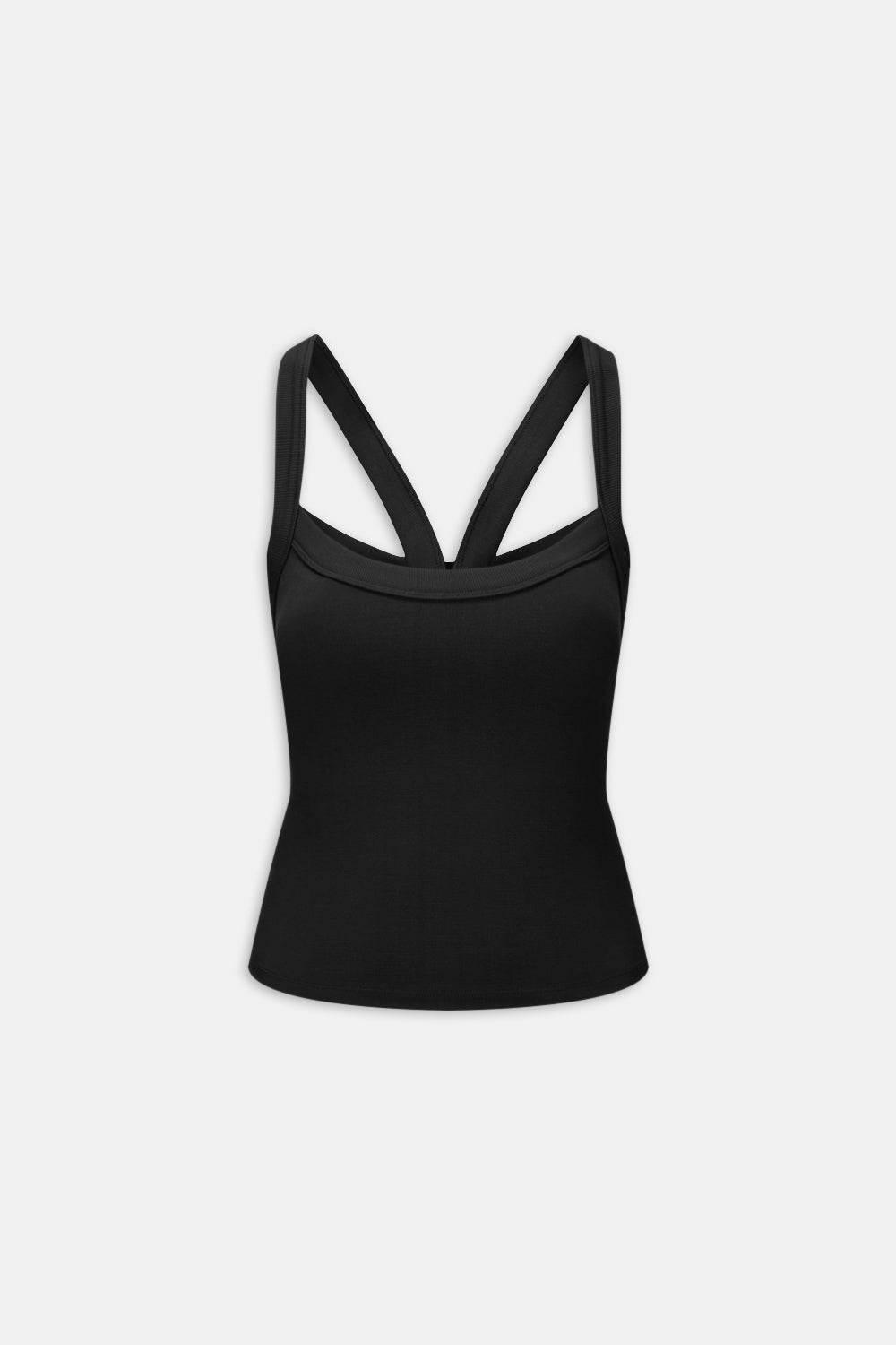 Sculpt Seamless Wide Scoop Neck Cami - Black