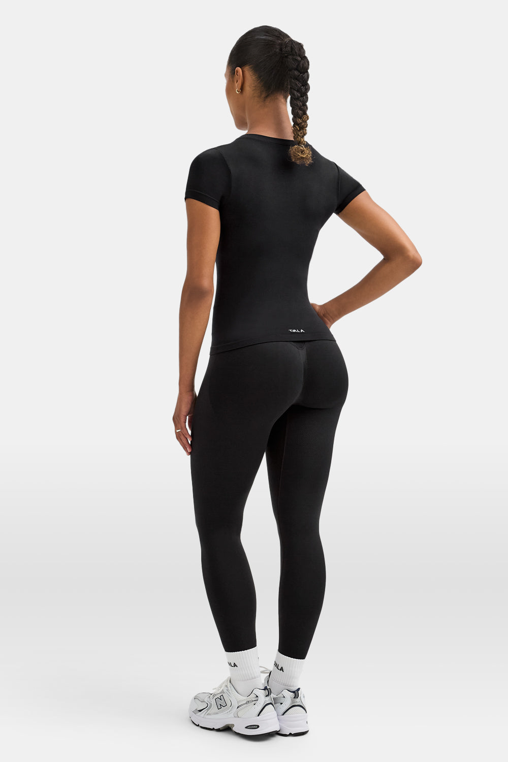 Sculpt Seamless Active T-Shirt - Black Marl