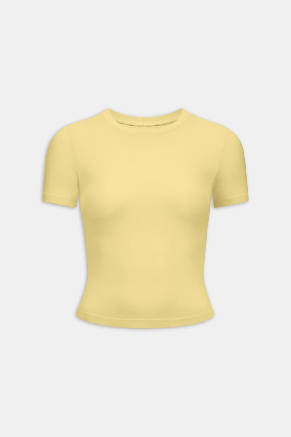 Sculpt Seamless Active T-Shirt - Butter Yellow