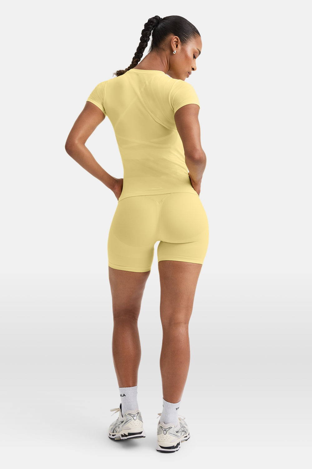 Sculpt Seamless Active T-Shirt - Butter Yellow