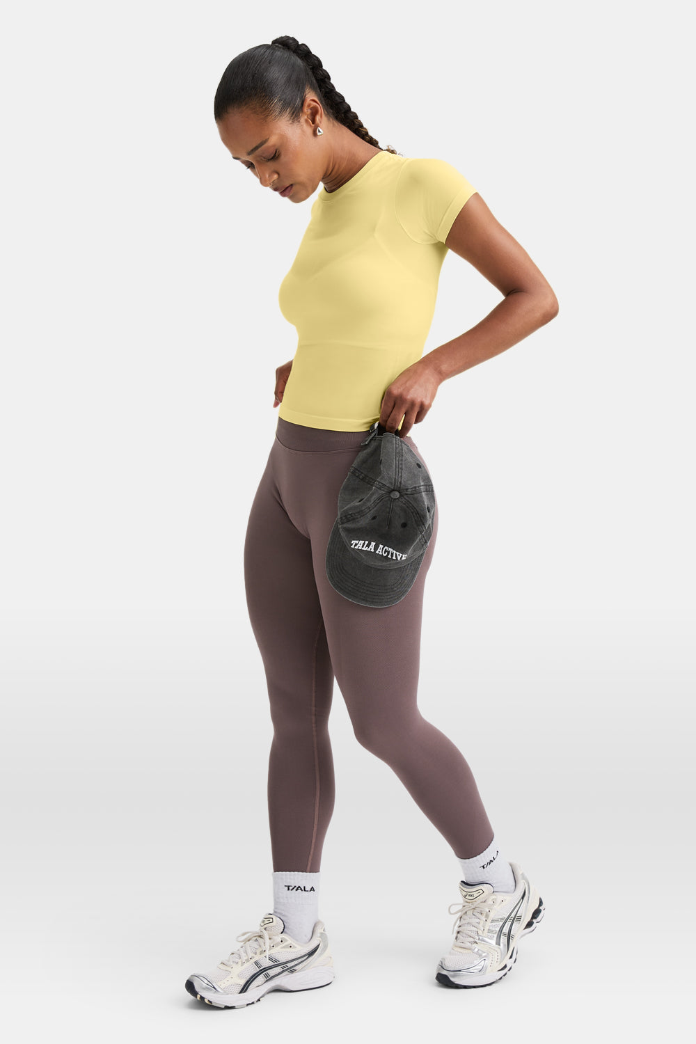 Sculpt Seamless Active T-Shirt - Butter Yellow