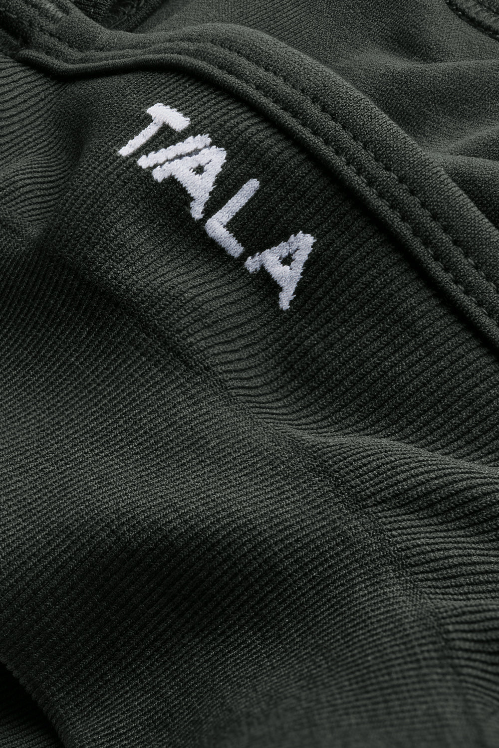 Sculpt Seamless Bandeau Sports Bra - Slate Green