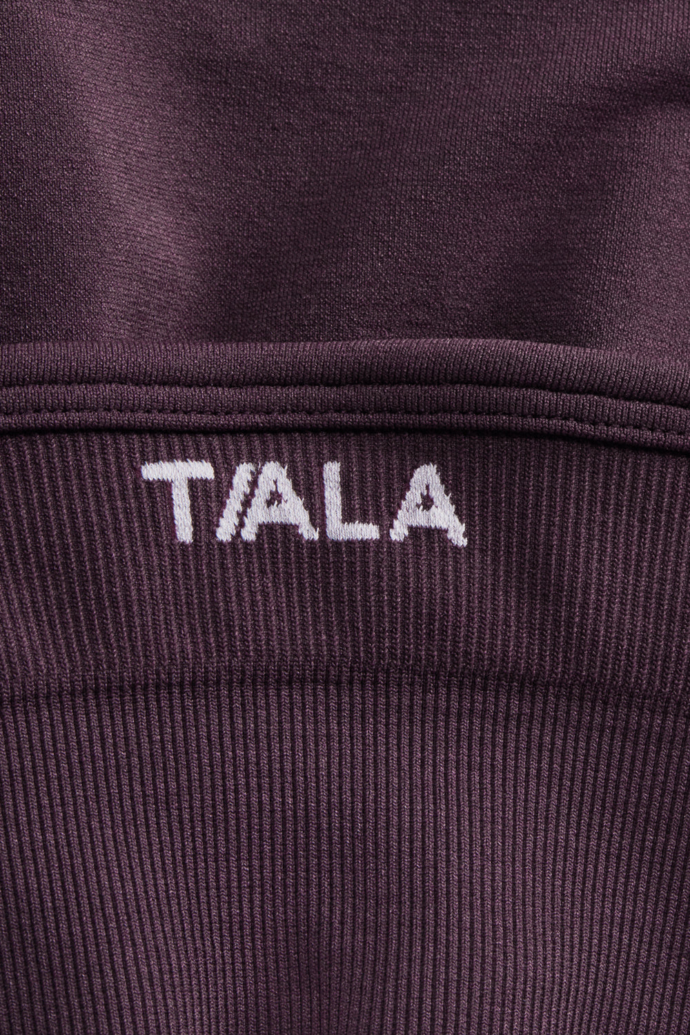 Sculpt Seamless Bandeau Sports Bra - Plum Marl