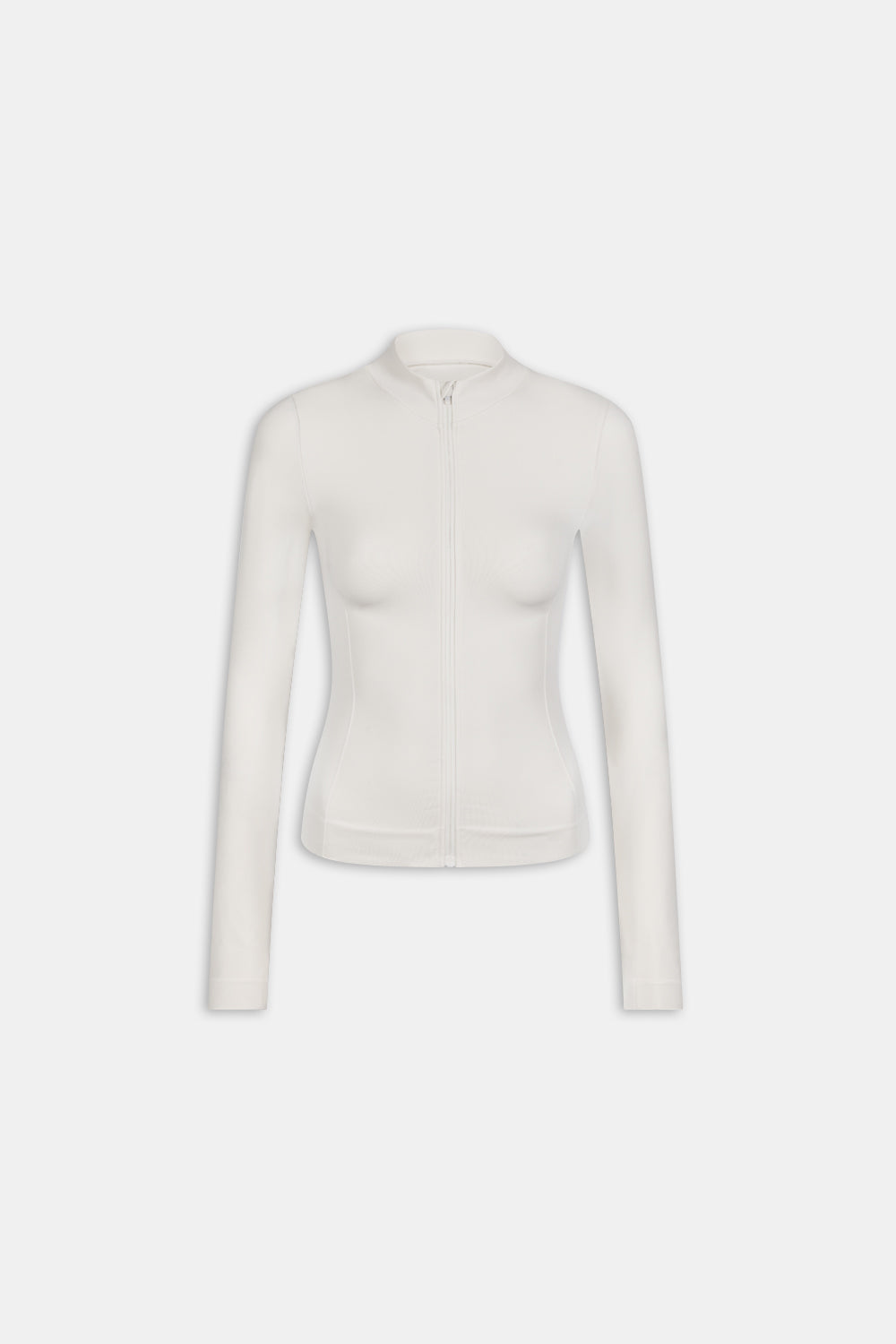 Sculpt Seamless Longline Jacket - Milk Marl