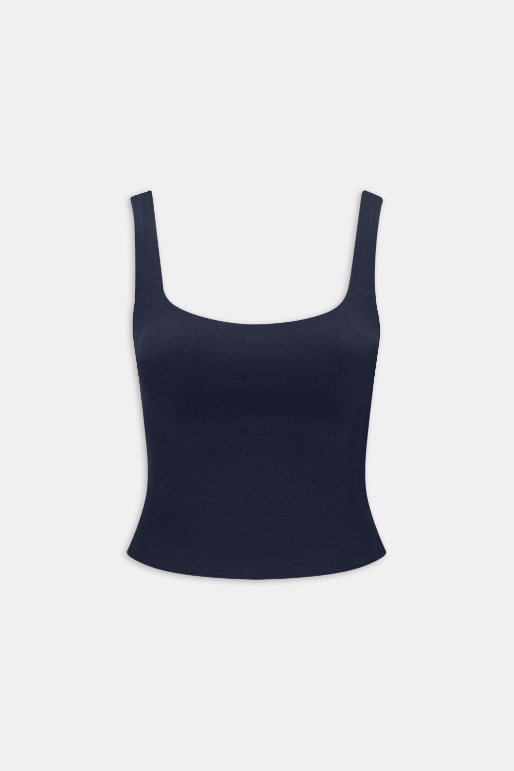 Sculpt Seamless Built-In Bra Vest - Navy Marl
