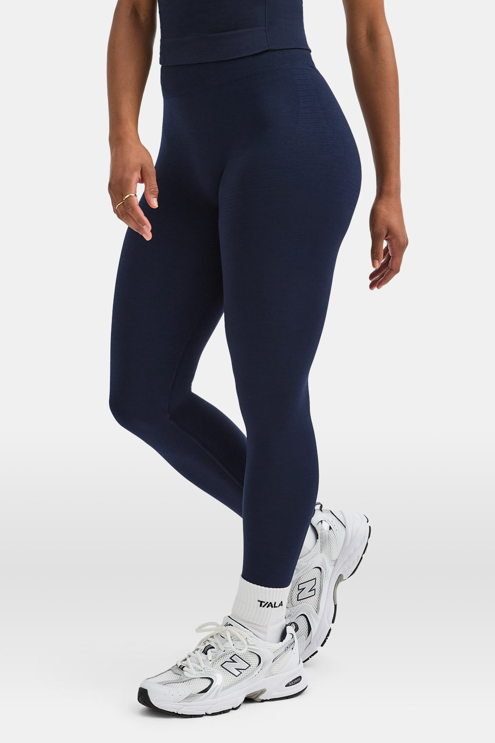 Sculpt Seamless Scrunch Legging - Navy Marl