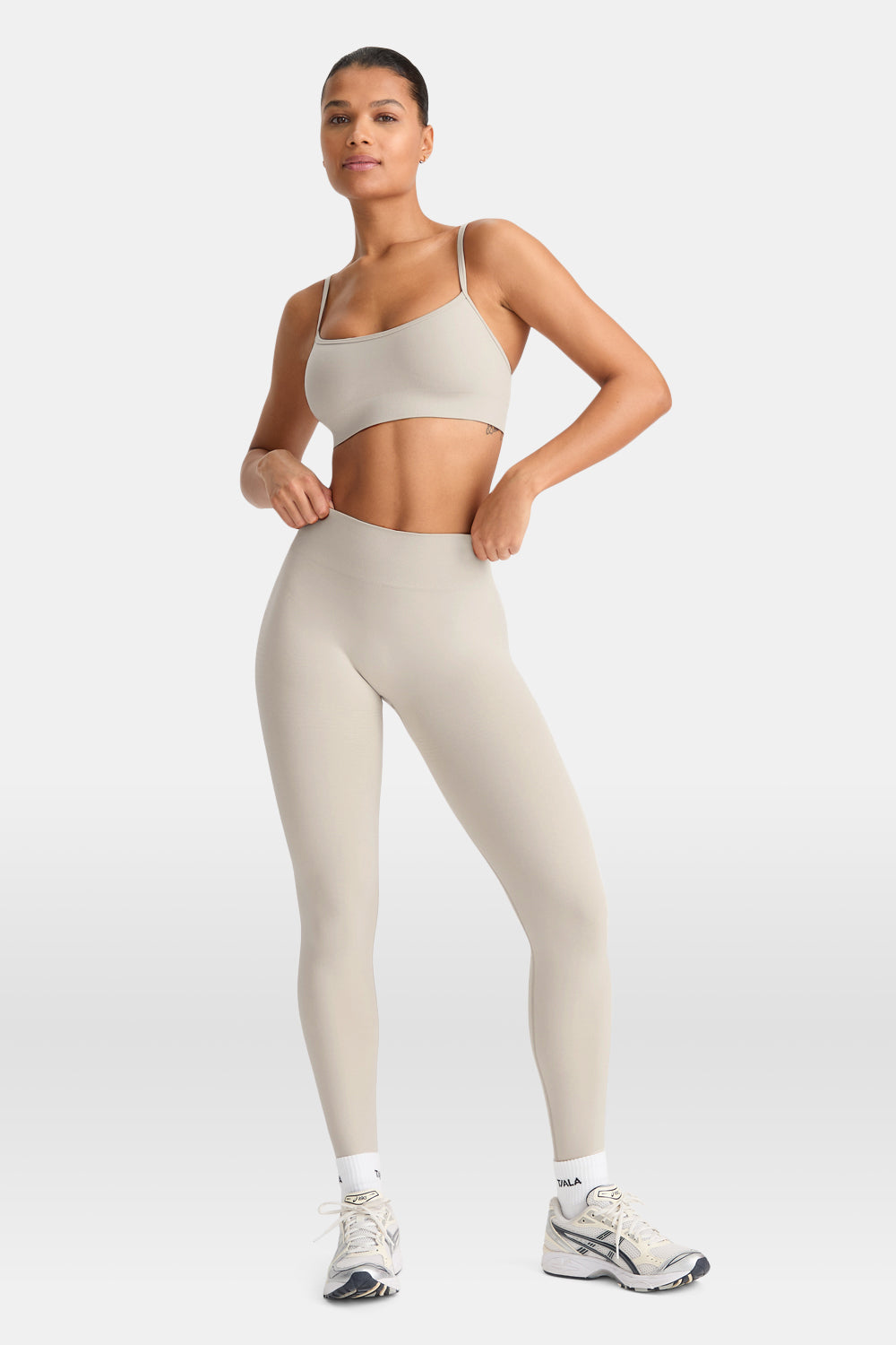Sculpt Seamless Scrunch Legging - Chai Marl