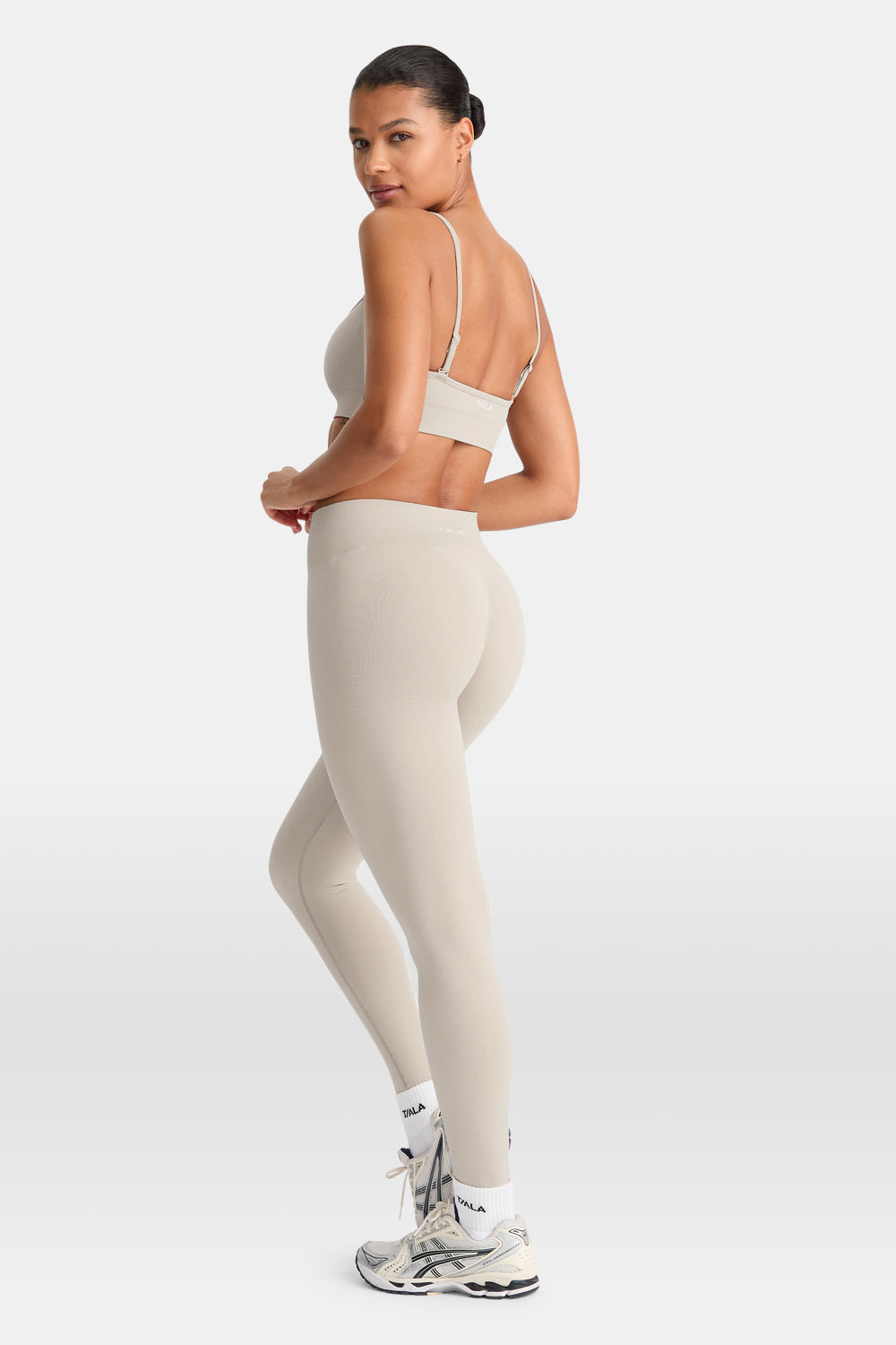 Sculpt Seamless Scrunch Legging - Chai Marl