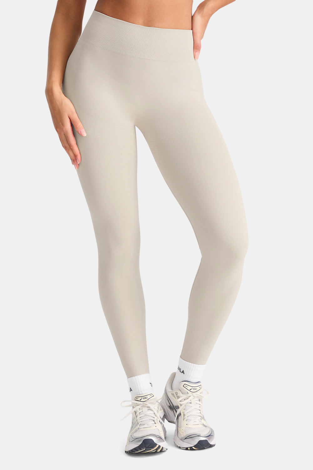 Sculpt Seamless Scrunch Legging - Chai Marl