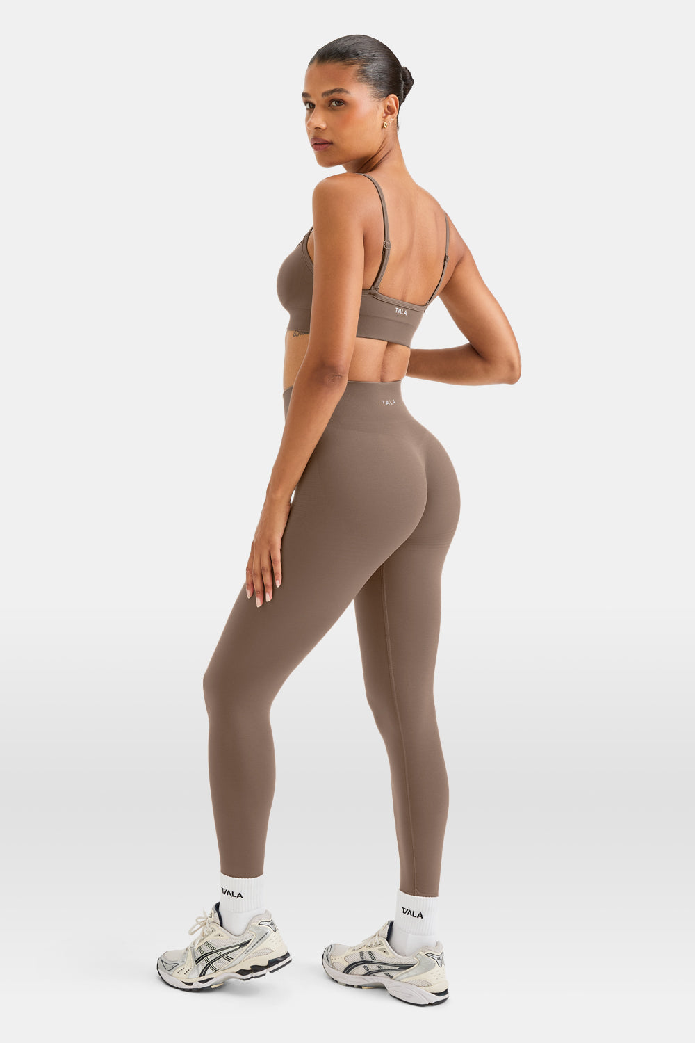 Sculpt Seamless Scrunch Legging - Taupe