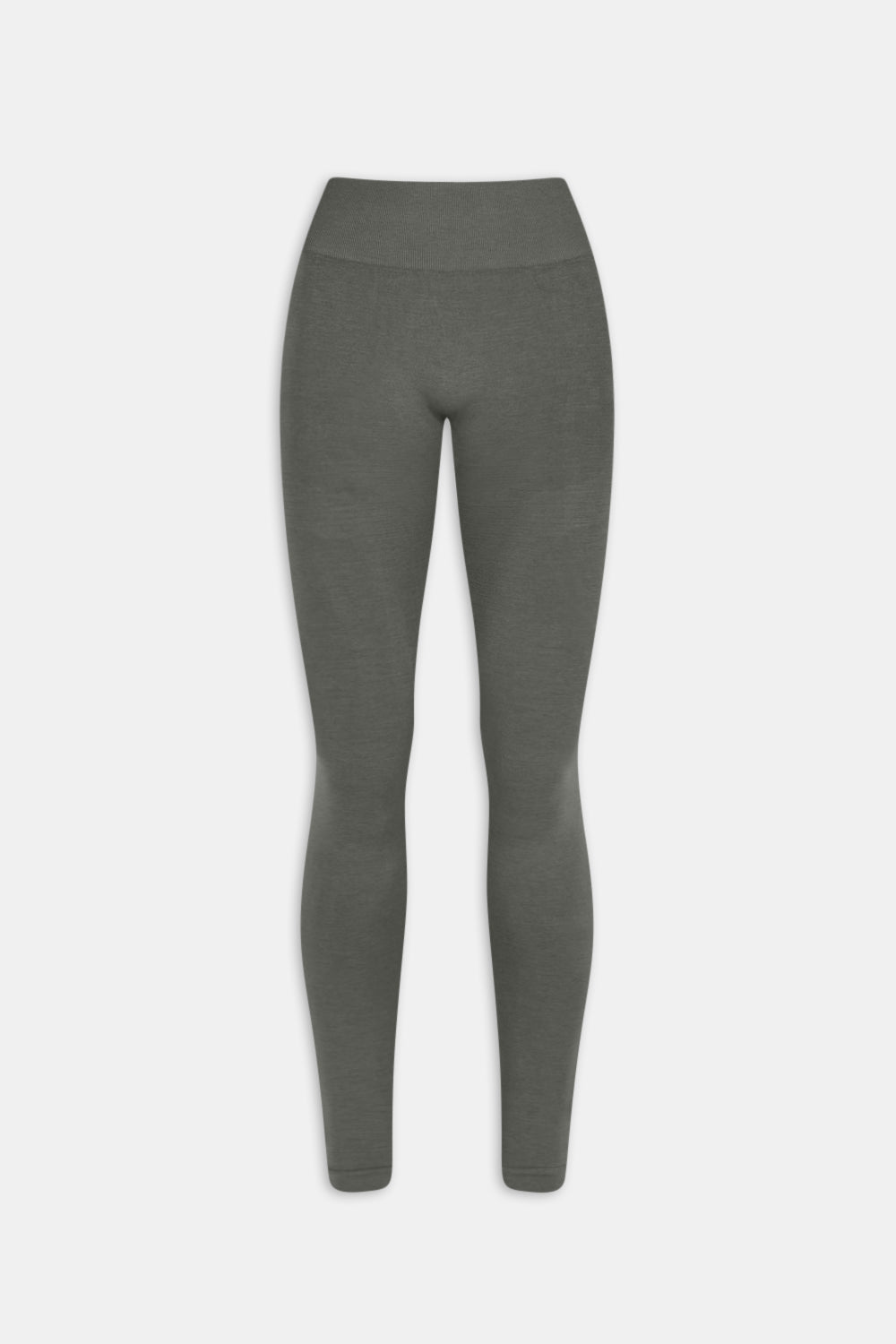 Sculpt Seamless Scrunch Legging - Dark Olive Marl
