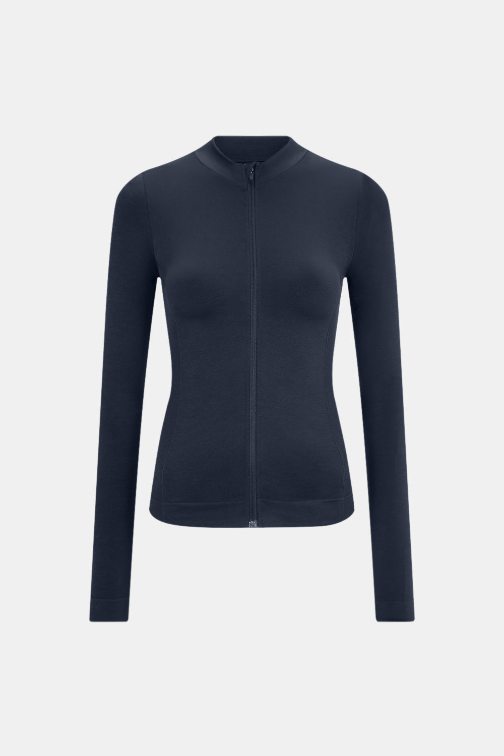 Sculpt Seamless Longline Jacket - Navy Marl