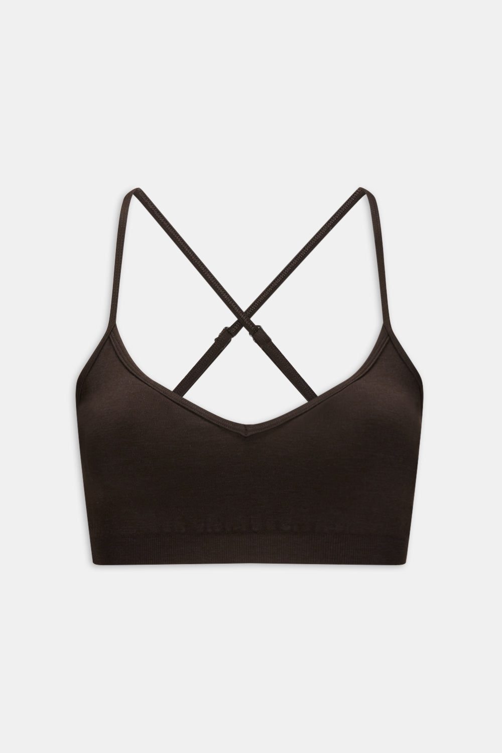 Sculpt Seamless Cross Back Sports Bra - Americano