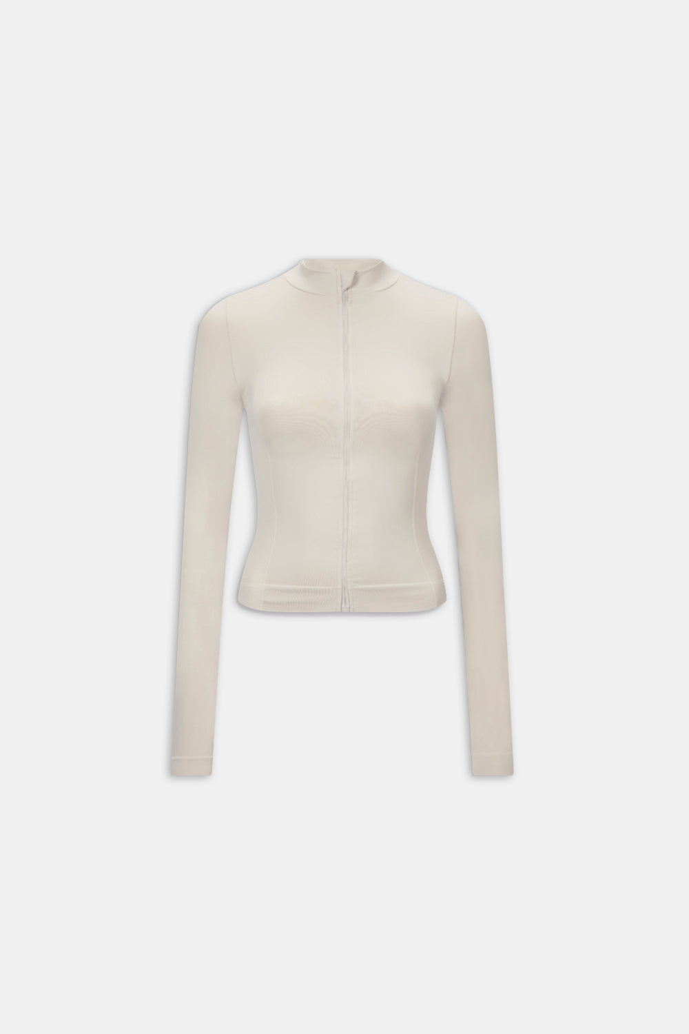 Sculpt Seamless Longline Jacket - Chai Marl