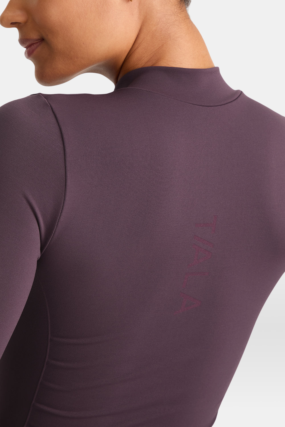 Sculpt Seamless Longline Jacket - Plum Marl