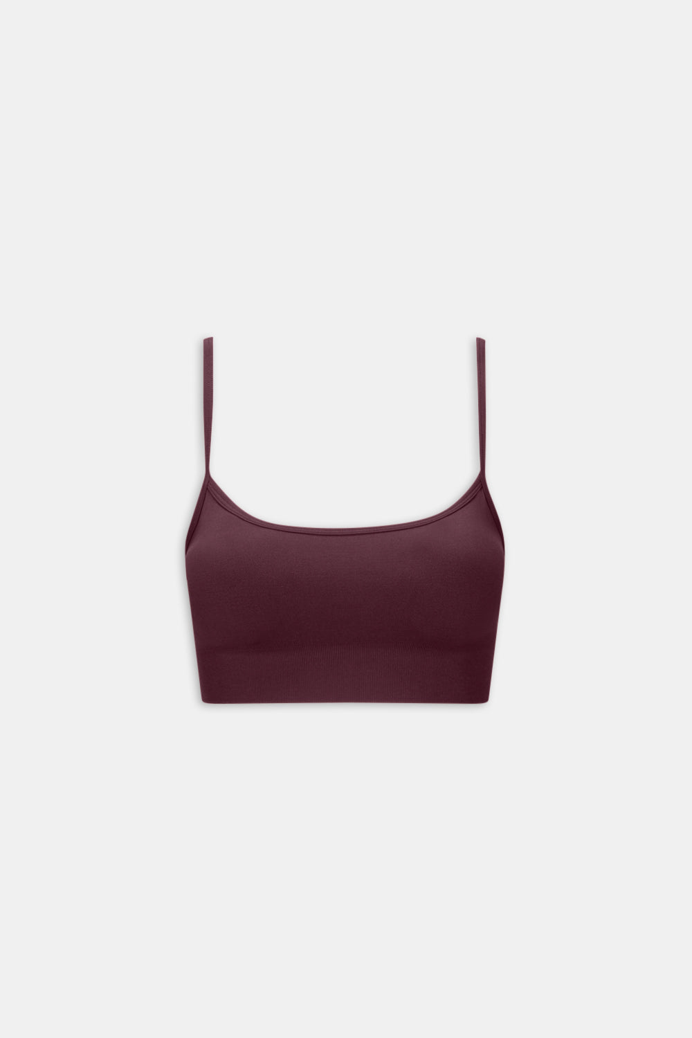 Sculpt Seamless Bandeau Sports Bra - Fig