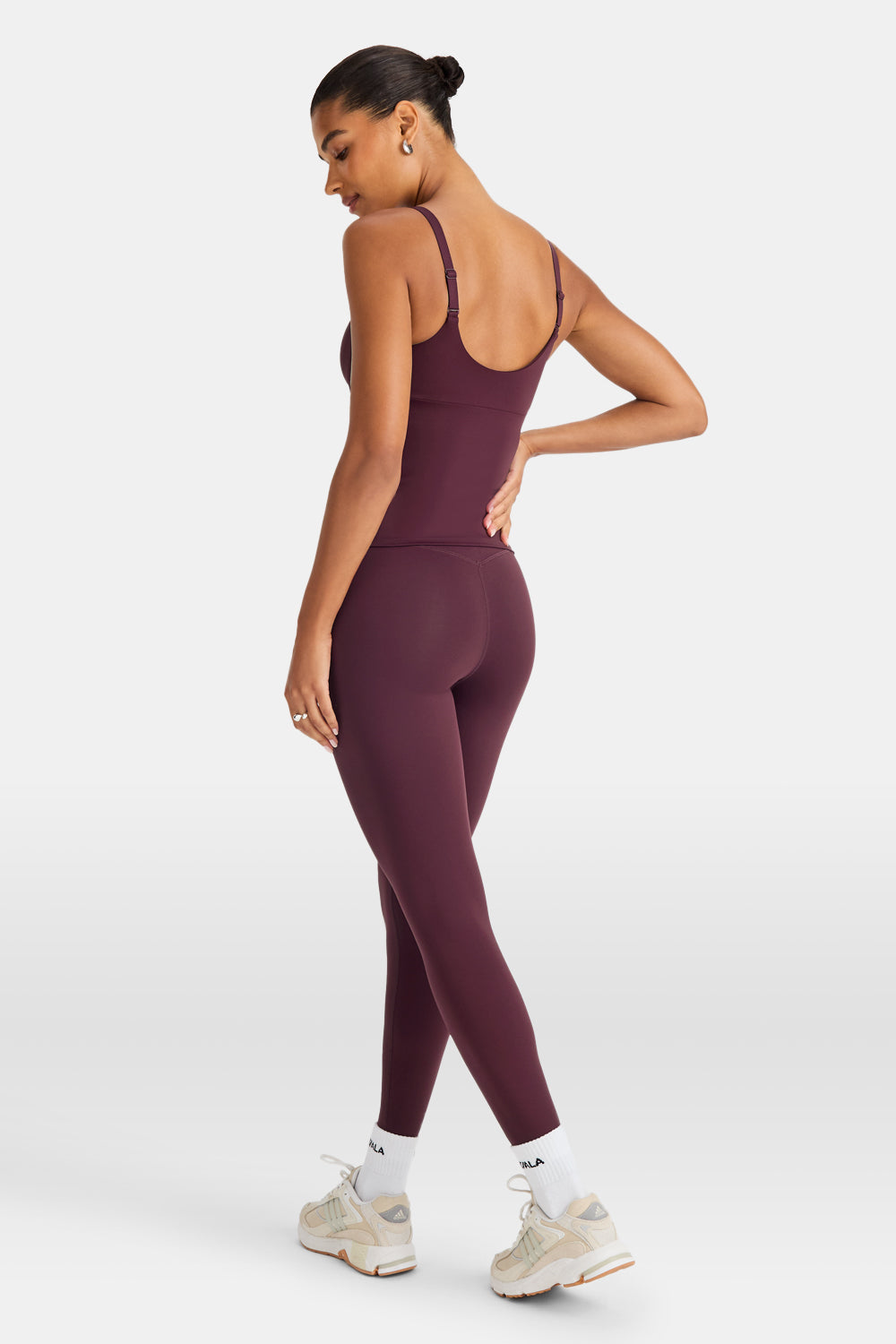 SkinLuxe Scoop Neck Full Length Vest - Fig