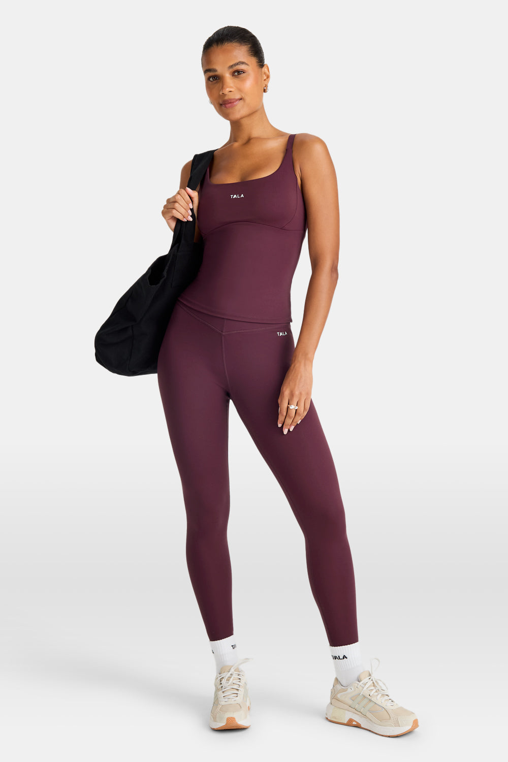 SkinLuxe Scoop Neck Full Length Vest - Fig