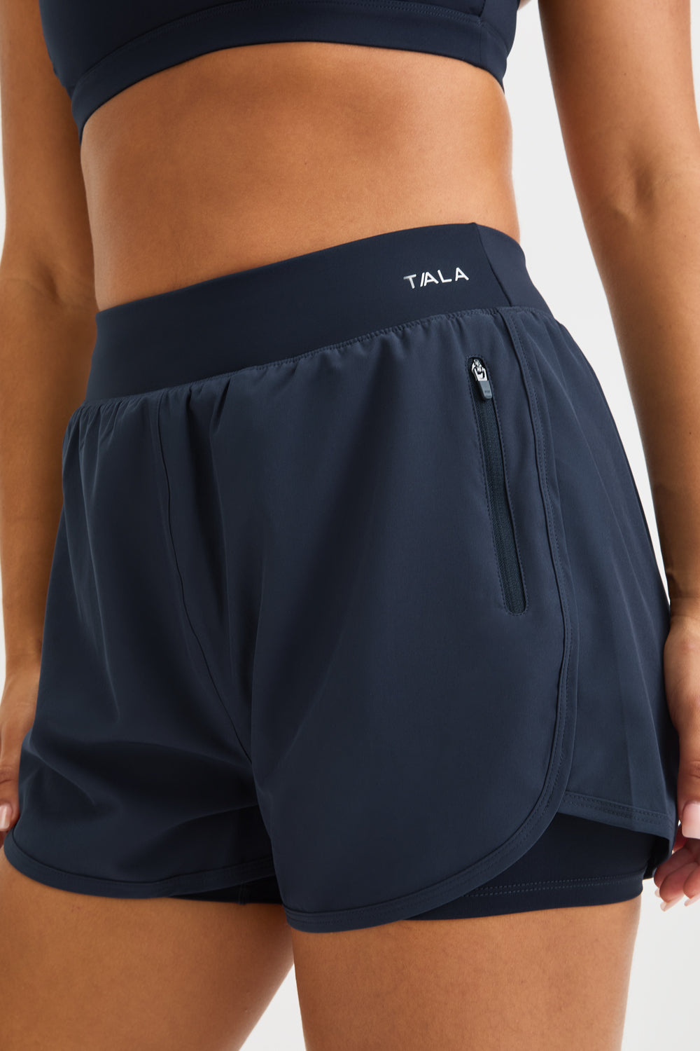 SkinLuxe Built-In 2In1 Short - Midnight Navy