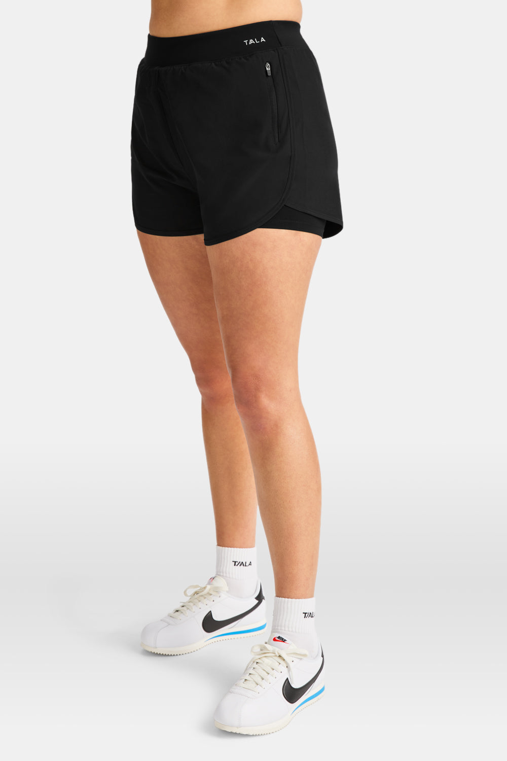 SkinLuxe Built-In 2In1 Short - Shadow Black