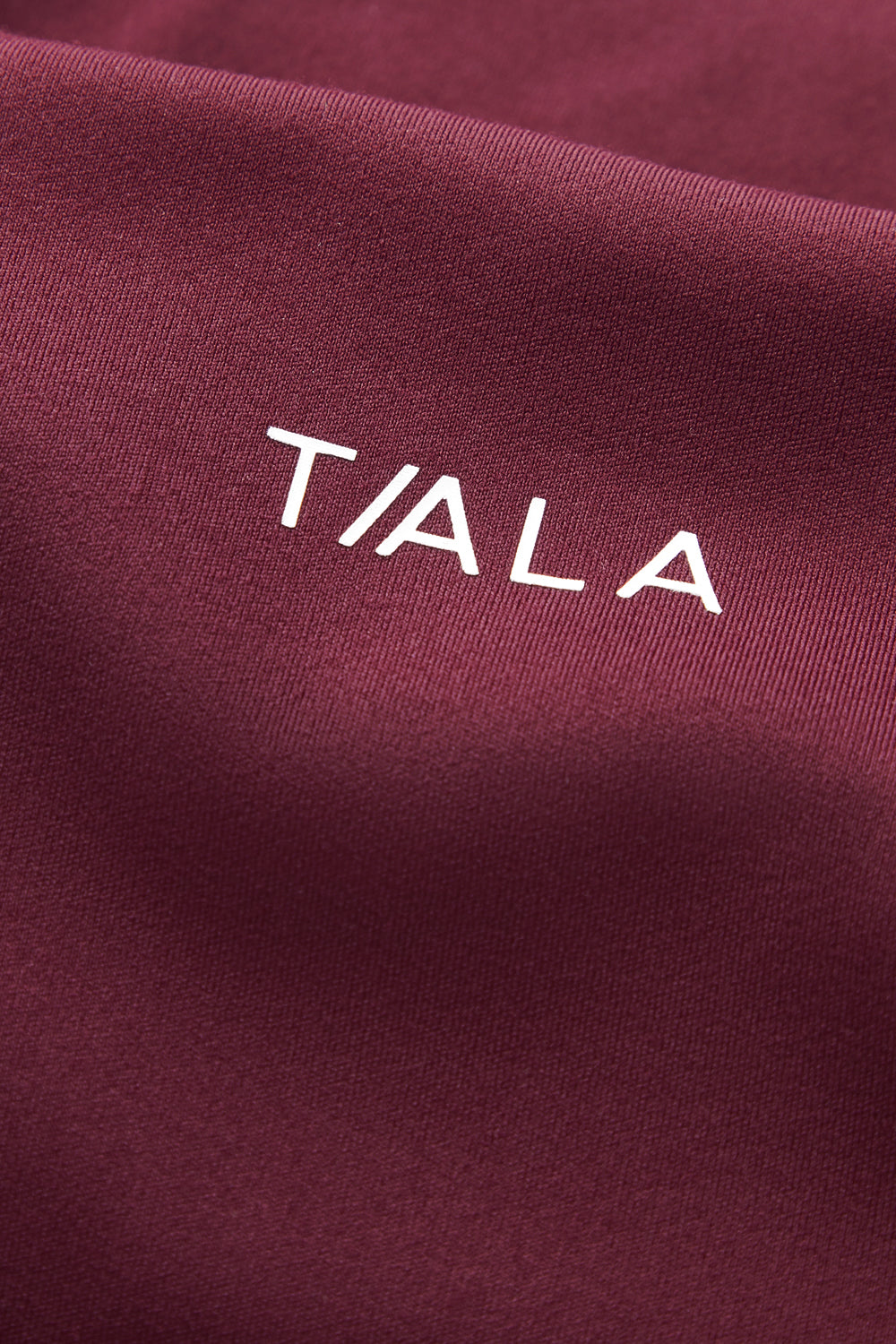 SkinLuxe V-Waist Legging - Burgundy