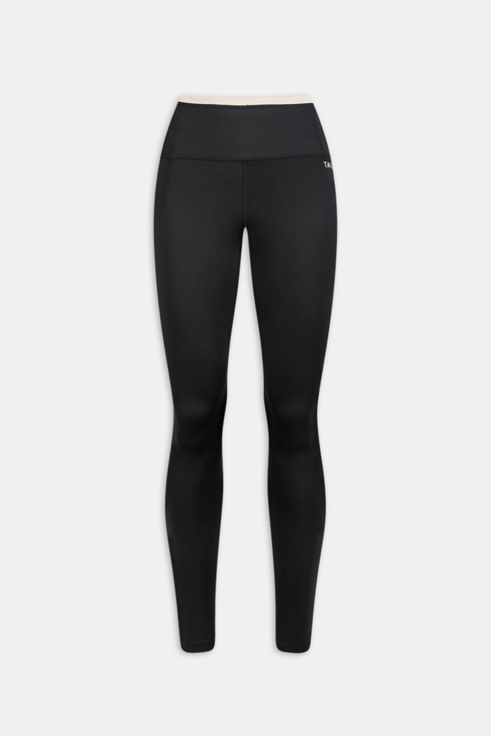SkinLuxe Contrast Waistband Legging - Black / Ivory