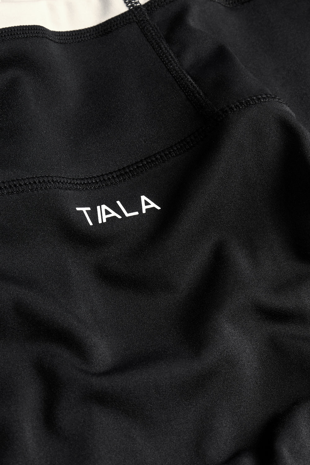 SkinLuxe Contrast Waistband Legging - Black / Ivory