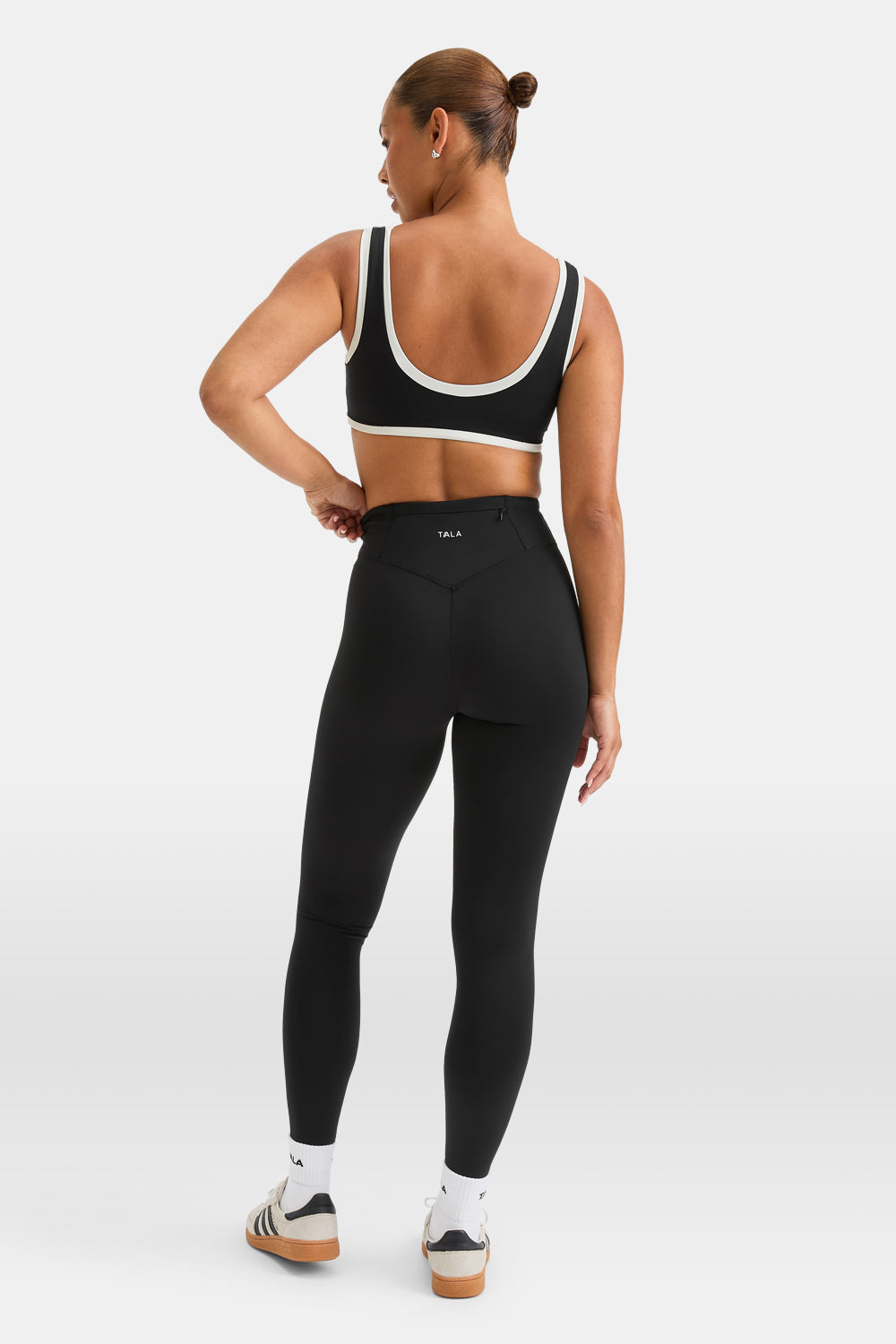SkinLuxe High Waisted Legging - Shadow Black