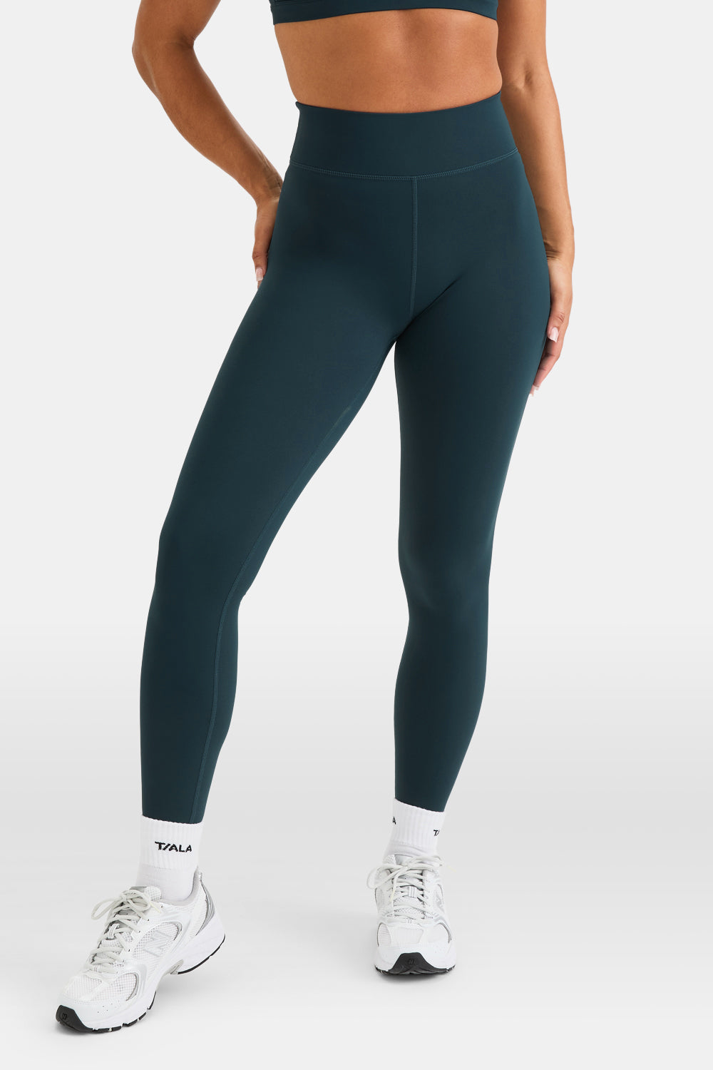 SkinLuxe High Waisted Legging - Rich Teal