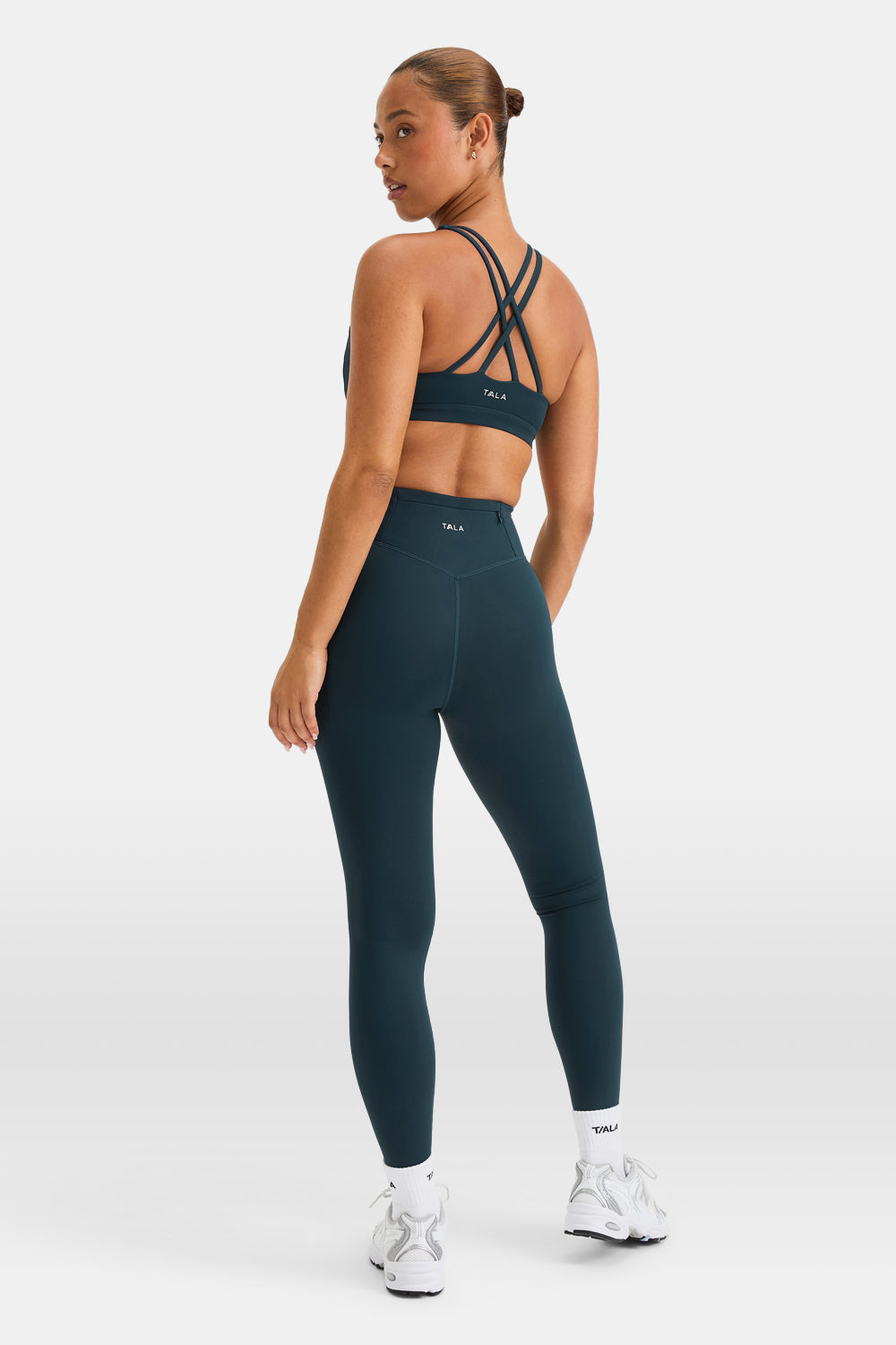 SkinLuxe High Waisted Legging - Rich Teal