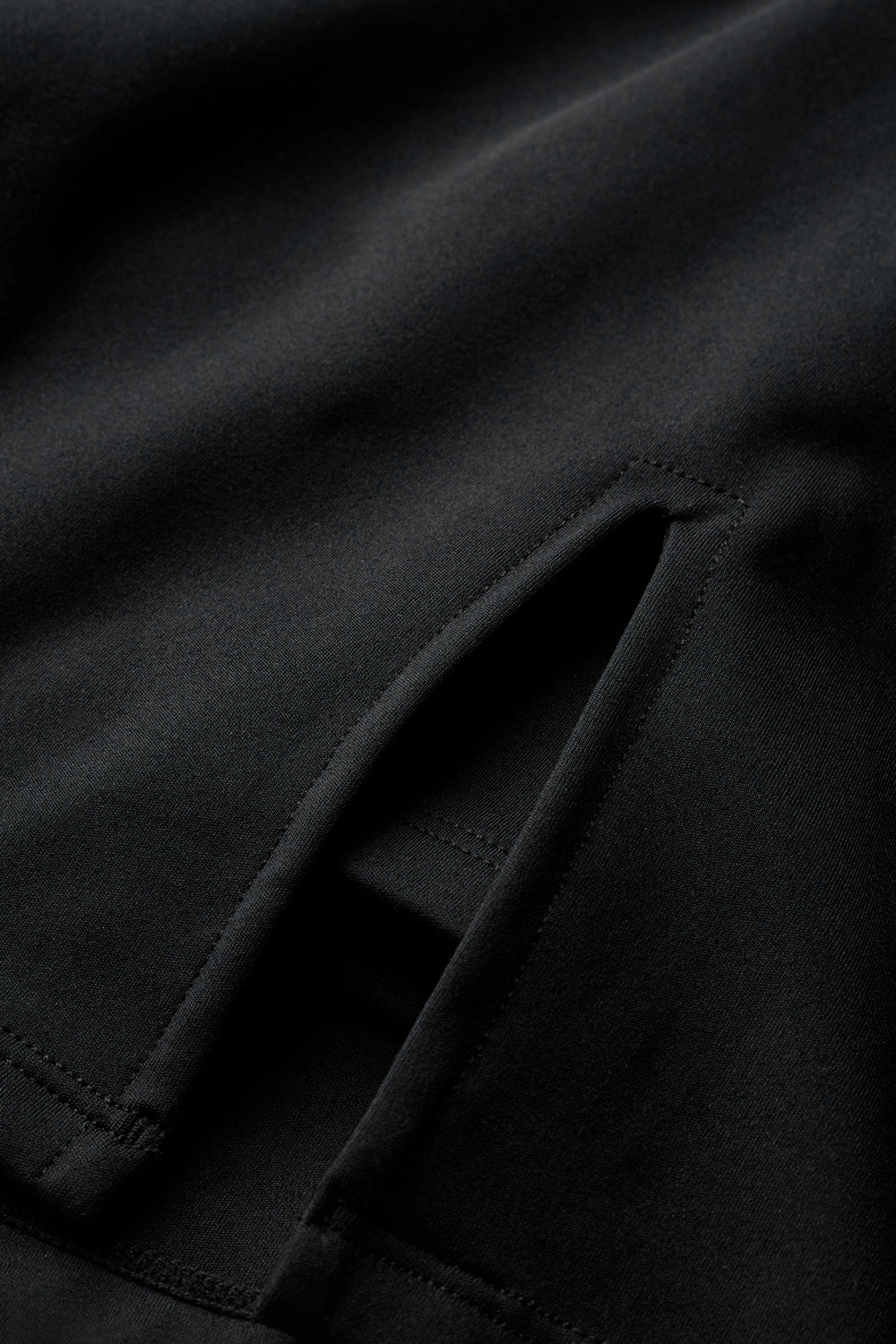 SkinLuxe Asymmetric Side Split Skort - Shadow Black