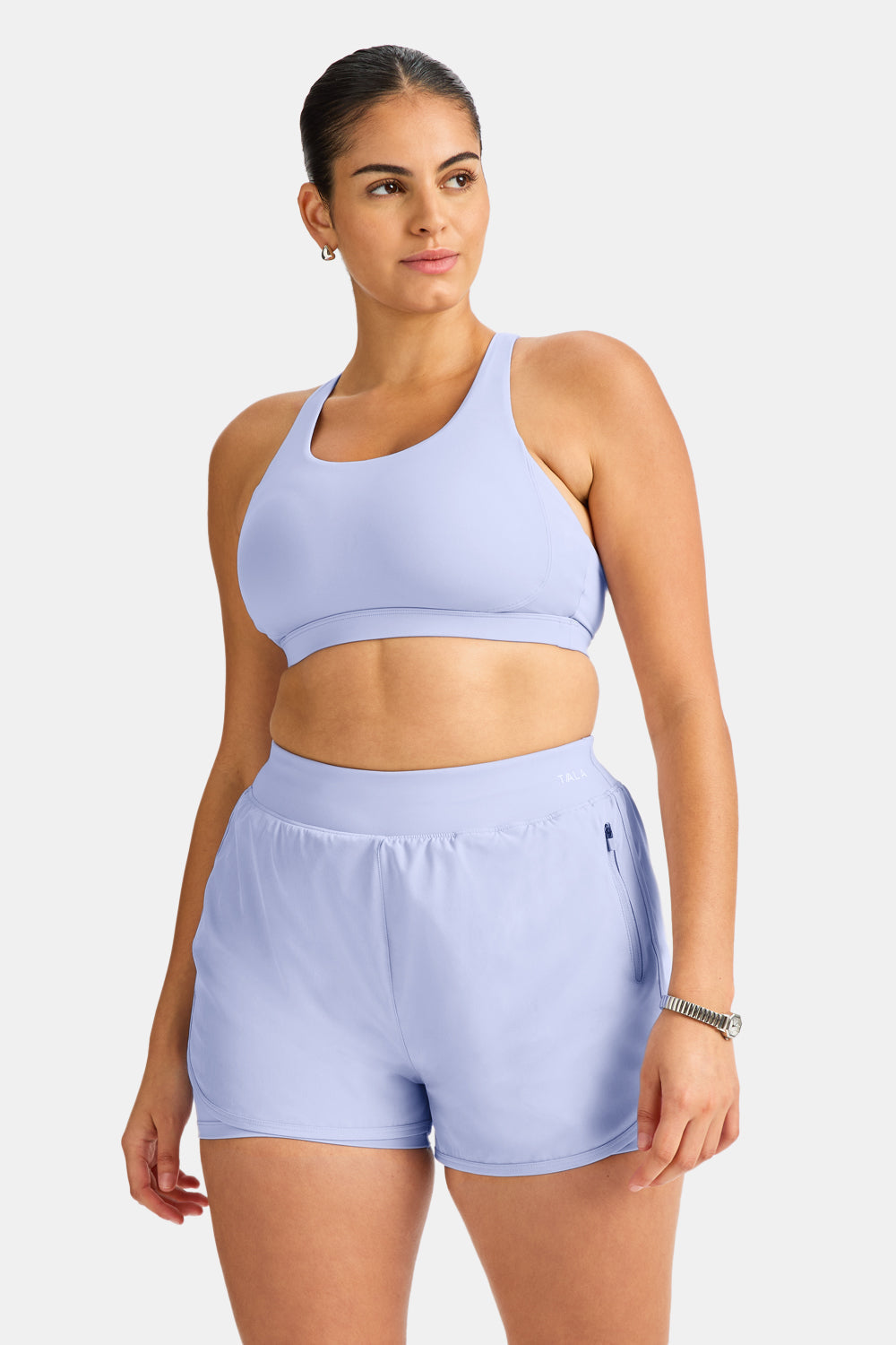 SkinLuxe Tank Sports Bra - Lilac
