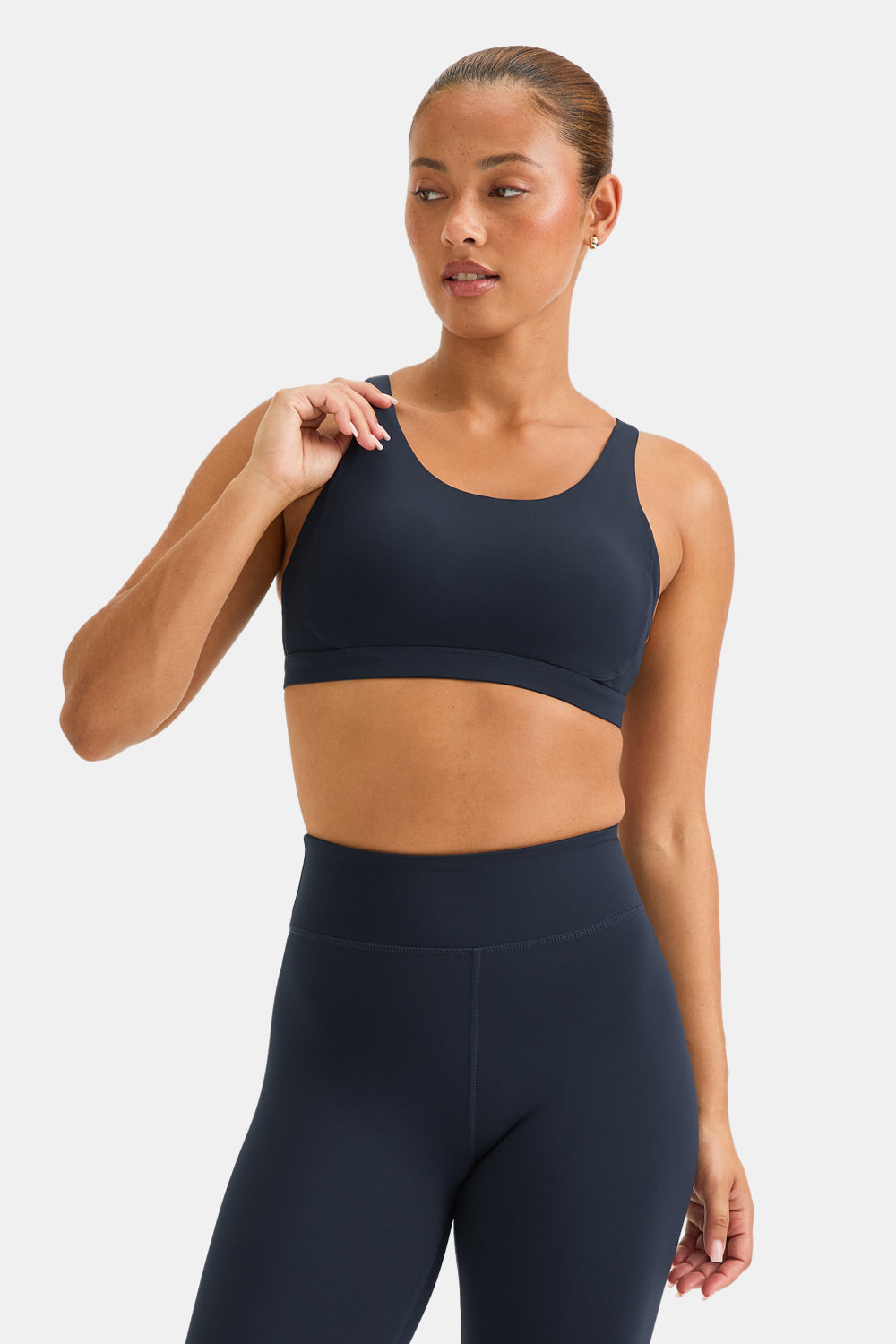 SkinLuxe Tank Sports Bra - Midnight Navy