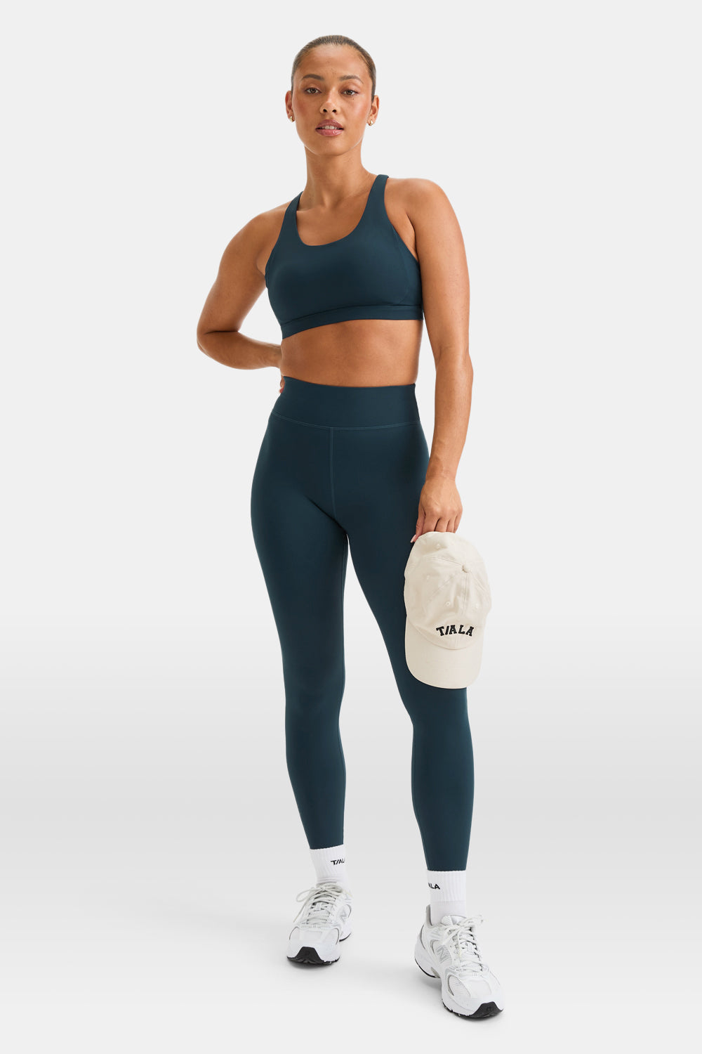 SkinLuxe Tank Sports Bra - Rich Teal