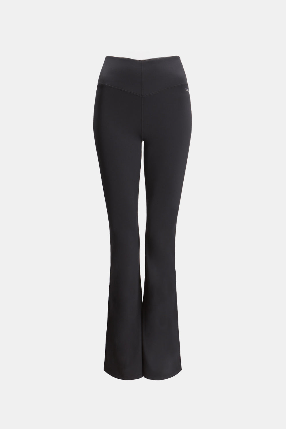 SkinLuxe V-Waist Flared Legging - Shadow Black
