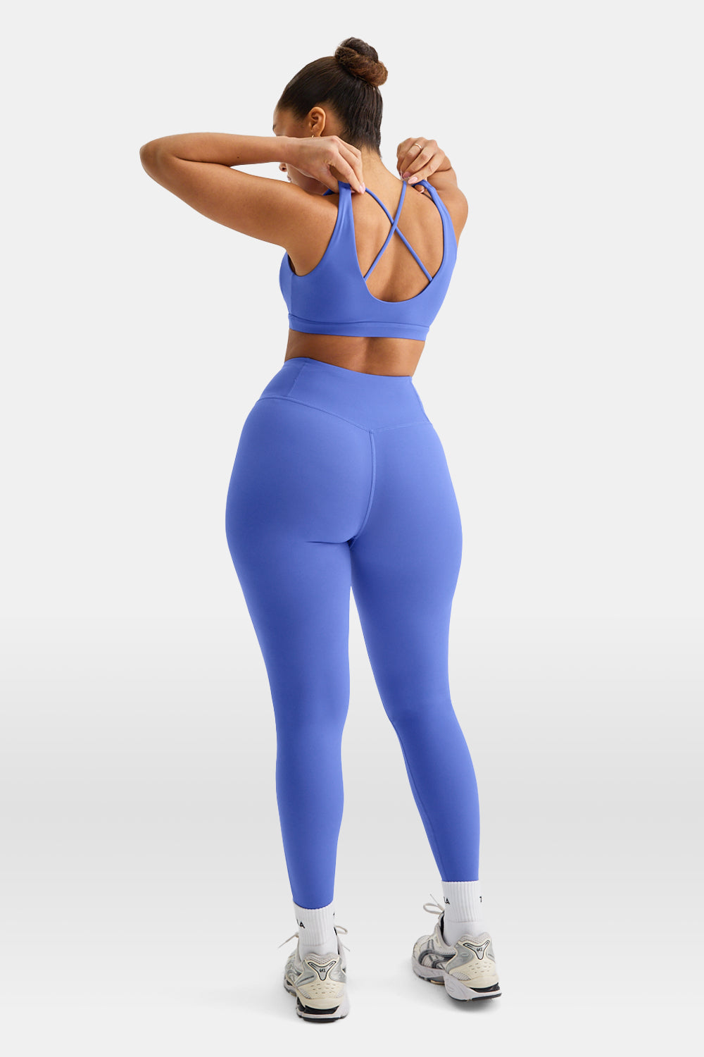 SkinLuxe V-Waist Legging - Iris Blue