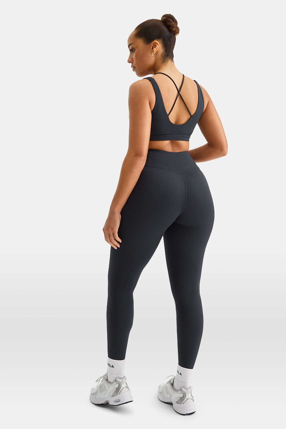 SkinLuxe V-Waist Legging - Shadow Black