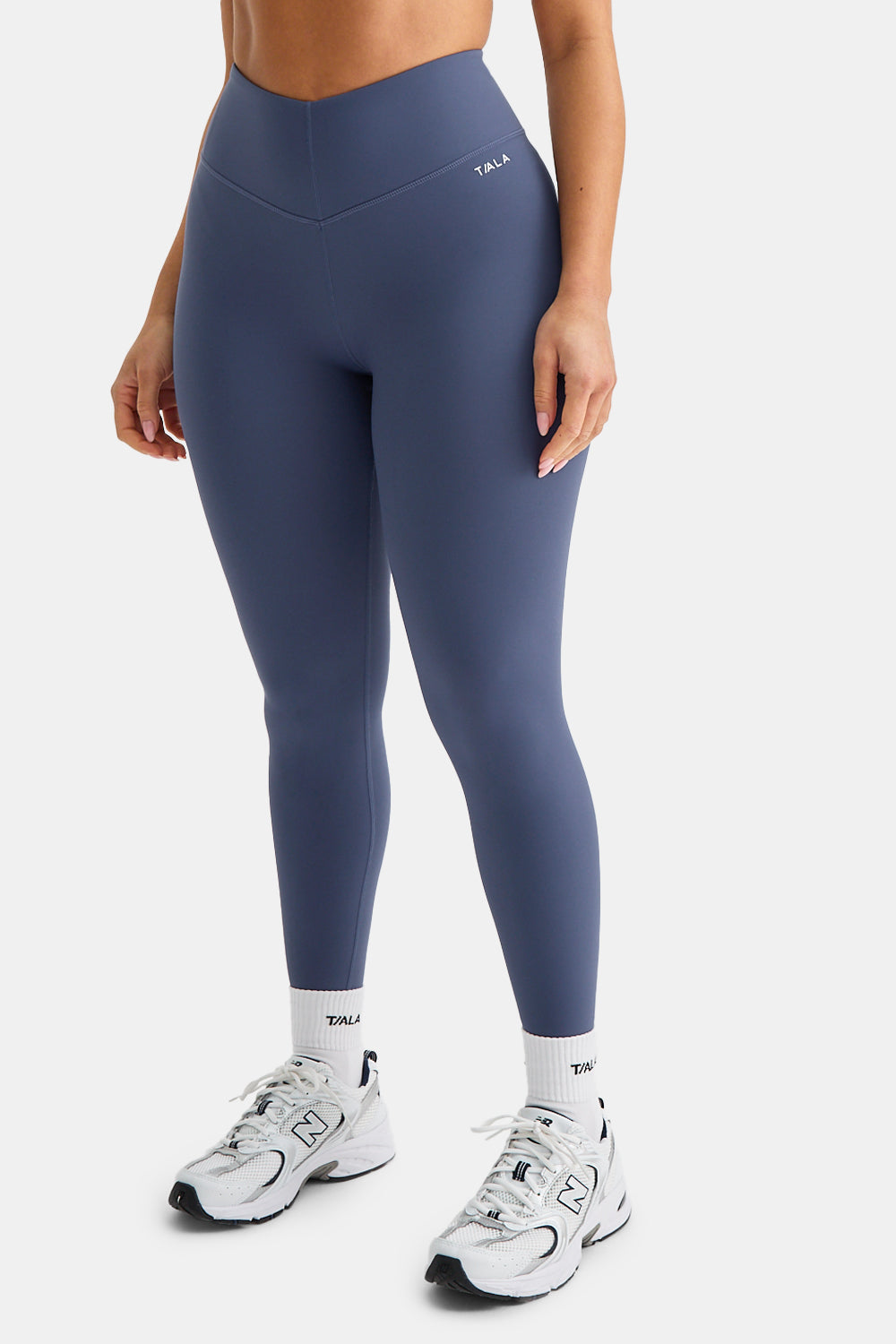 SkinLuxe V-Waist Legging - Vintage Blue