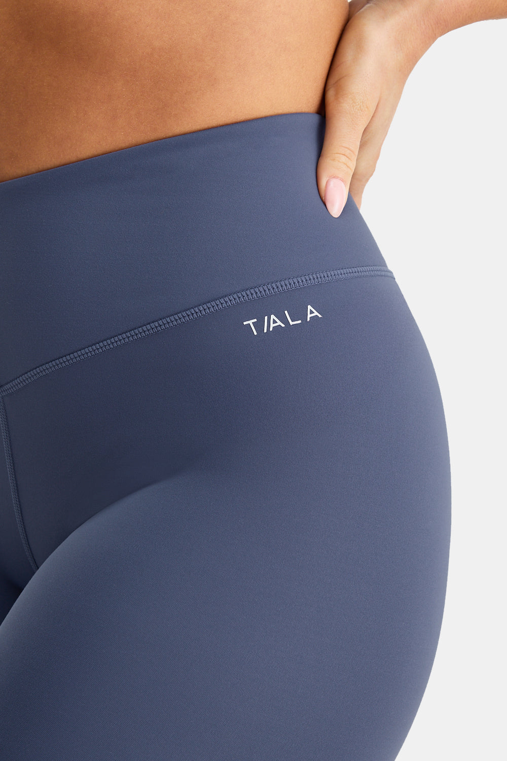 SkinLuxe V-Waist Legging - Vintage Blue