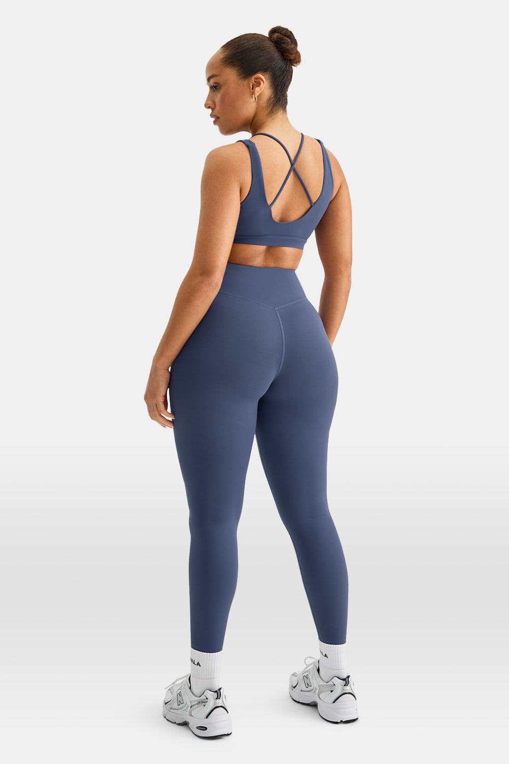 SkinLuxe V-Waist Legging - Vintage Blue