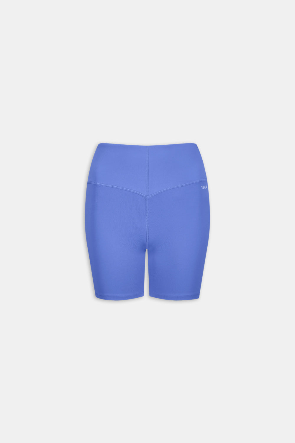 SkinLuxe High V-Waisted Shorts - Iris Blue