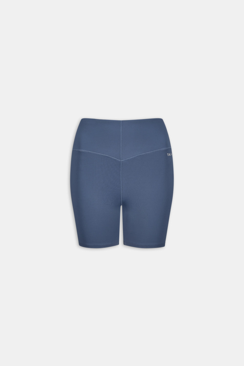SkinLuxe High V-Waisted Shorts - Vintage Blue