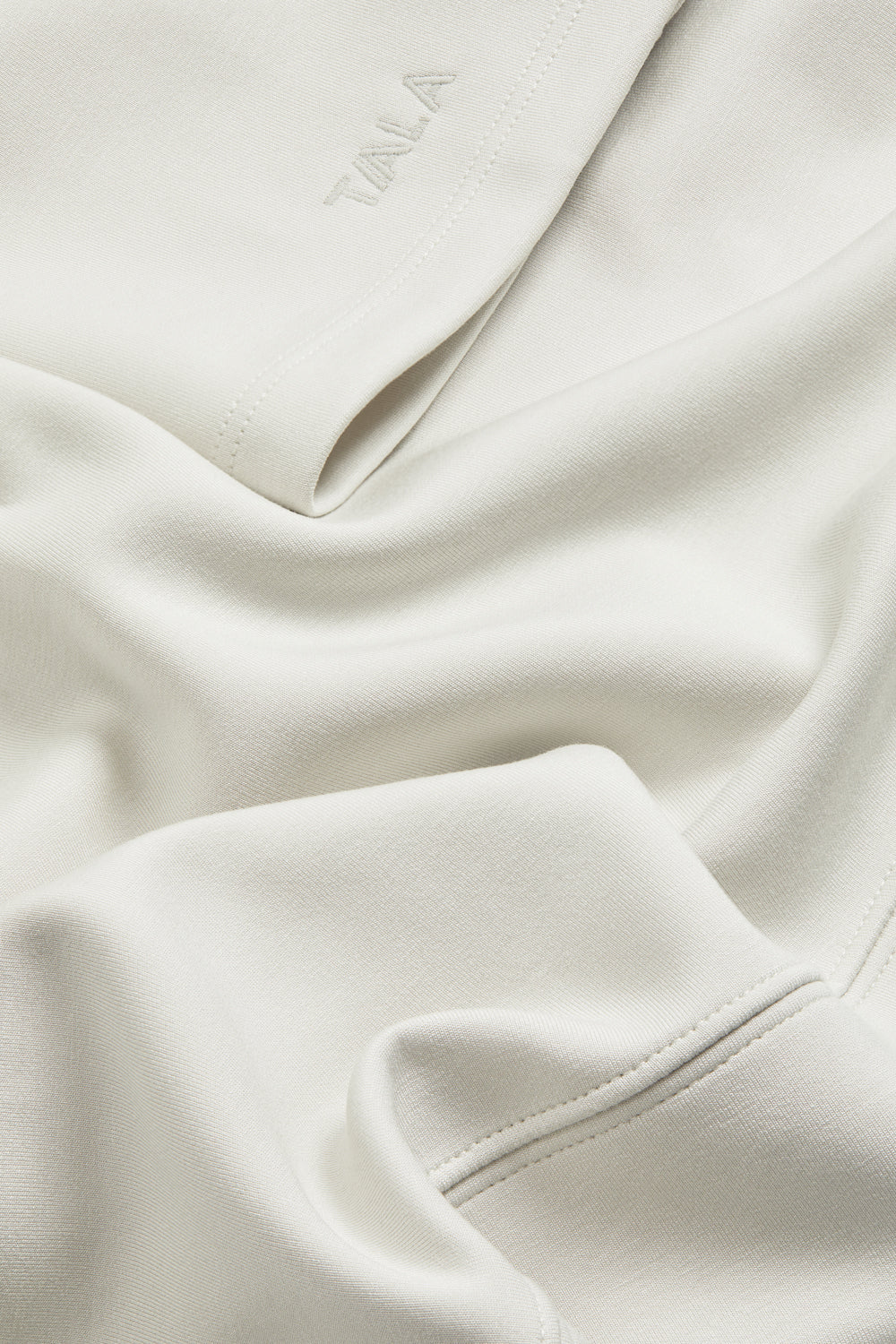 SoftSmart Flared Sleeve Hoodie - Ecru