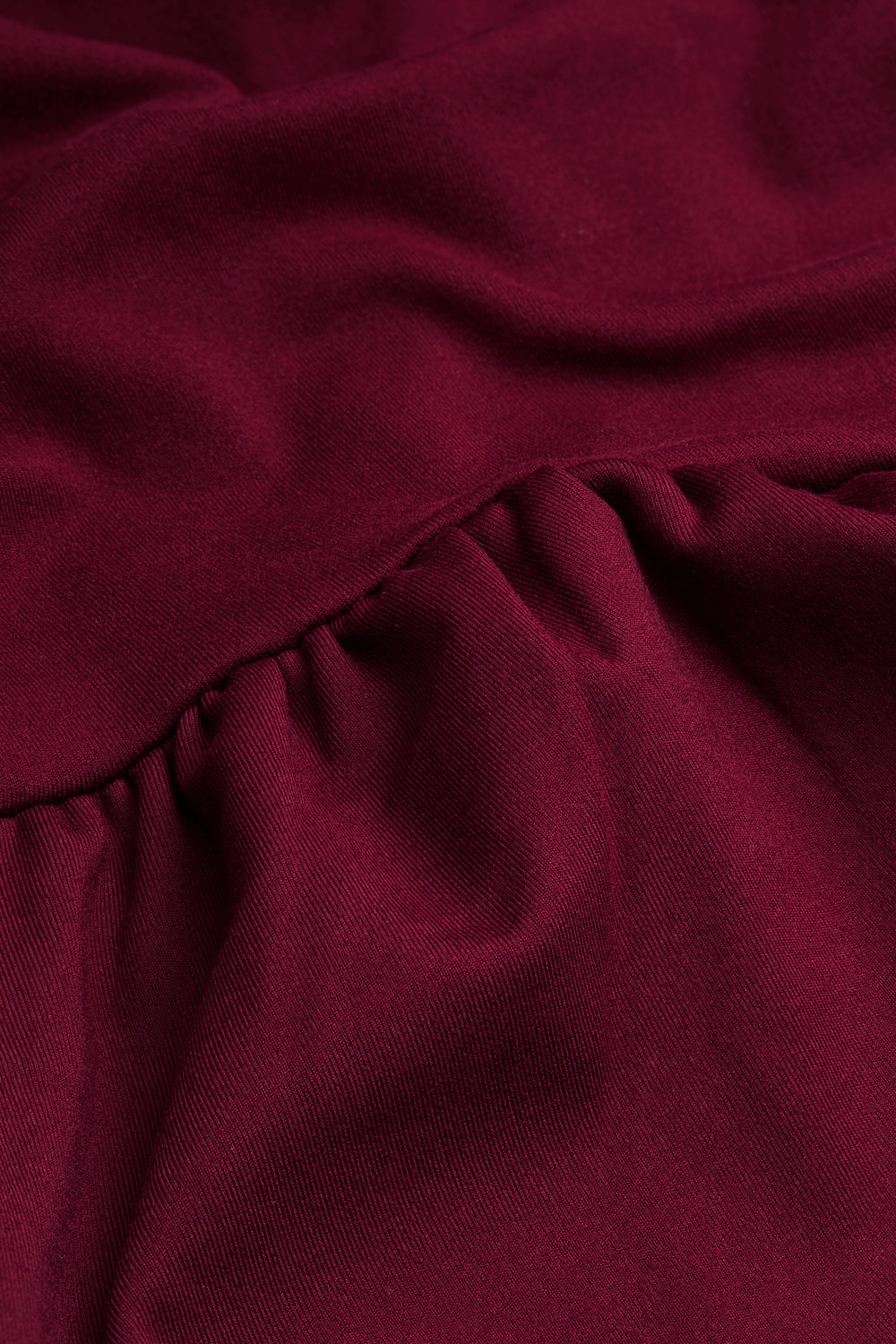 365 Plunge Neckline Top - Port Red