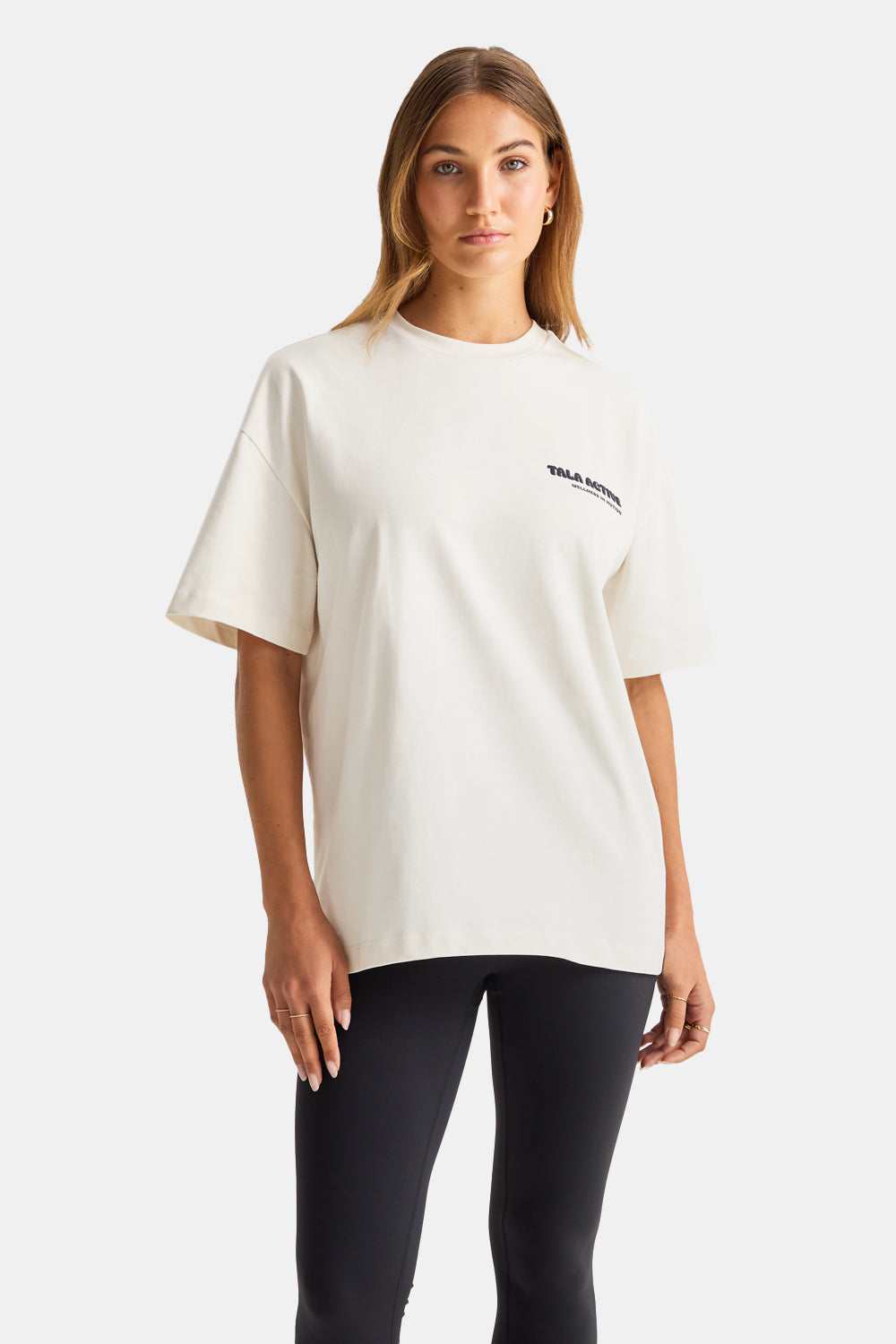 In Motion Graphic Tee - Ivory