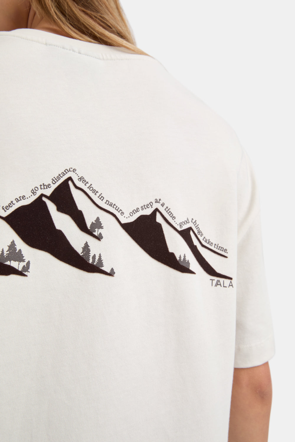 Outdoors Graphic Tee - Ivory